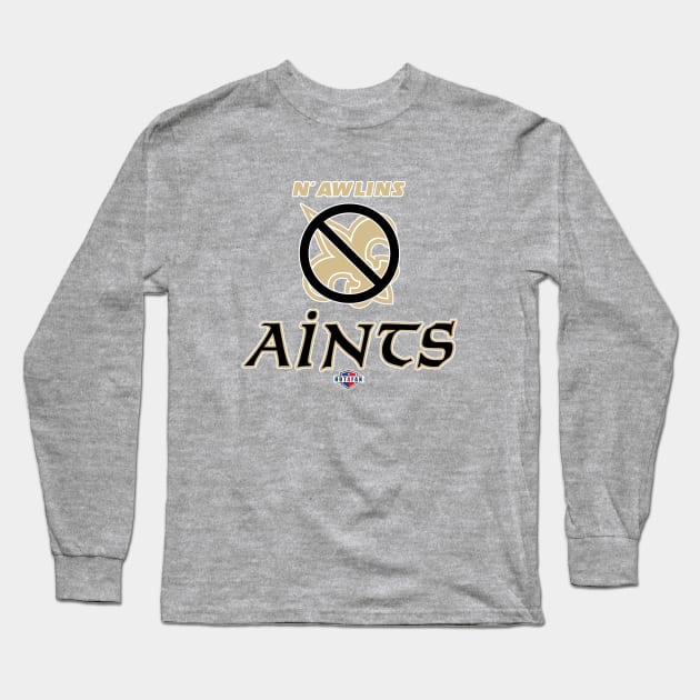 N'awlins Aints Long Sleeve T-Shirt by wifecta